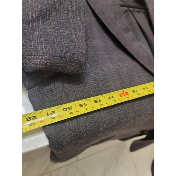 Burberrys Blazer Mens 40 Short Sport Coat  Brown - Picture 7 of 10